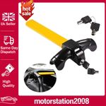 Universal Heavy Duty Anti Theft Steering Wheel Lock Rotary Security Safe Van Car