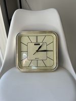 Vintage 1980s Belmax Wall Clock Quartz Battery Powered Works Perfectly