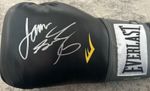 JAMES TONEY 'LIGHTS OUT' SIGNED BLACK EVERLAST BOXING GLOVE  COA