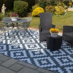 Outdoor Rug for Garden, Decking and Camping 12ft x 9ft / 360cm x 270cm PRE LOVED