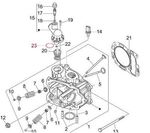 Vespa & Piaggio Thermostat Housing Gasket O Ring PIAGGIO Leader/​Quasar/​Mast...
