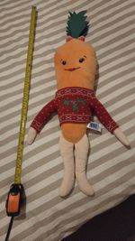  Aldi  Katie The Carrot  Limited Edition Holly Jumper jumbo size Only 5 Made  