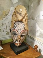 Vintage  Kuba Ngaady A Mwaash Mask from DR Congo