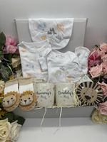 Safari Themed Baby Hamper Gift Set Baby Shower Gift for Boy Girl