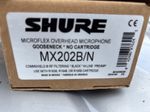 Shure MX202 Microflex Overhead Cardioid - Black with adapter Shure Preamplifier