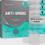 TOLEVITA Anti Smoke Herbal Patches 7mg 30 Count Quit Smoking Aid Support