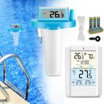 Solar Digital Pool Thermometer Floating  Hot Tubs Swimming Pools Bath In/Outdoor