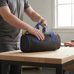 Oxford Cloth Tool Bag Large Capacity Portable Tool Pouch Waterproof