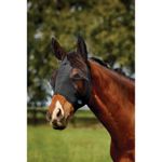 Weatherbeeta Comfitec Deluxe Stretch Fly Mask With Ears - Black/Black
