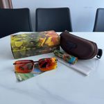 Maui Jim LAULIMA RM626-10 Polarized Sunglasses Red Lens Tortoiseshell Frame
