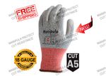12 PAIRS SAFETY PU A5 CUT PROTECTION WORK GLOVES ABRASION RESISTANCE BUILDERS