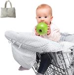 2 In 1 Baby Shopping Cart And High Chair Fit Ultra Plush 100 Cotton，120x70cm
