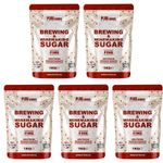 Brewing Sugar Home Brew Beer Wine Cider Making Dextrose - 5 x 1kg BAGS SUGAR