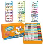 30 Read and Rhyme Flip Books,Word Families Flash Cards, Sight Word Flash Cards