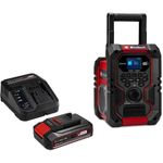 Einhell TE-CR 18 Li DAB+/FM/BT 18v Cordless Radio 1 x 2.5ah Li-ion