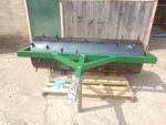 Packer Roller Spiked Aerator Harrow Farm Agri. Turf Seed Germination 6 Foot
