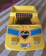 Sindy Doll Jeep Buggy Vehicle Car - Yellow/Blue/Black Plastic, Sindy Franchise