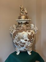 Large Antique Japanese Satsuma Vase 23 Inches Tall Meiji Period 6.3kg