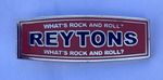 *NEW* The Reytons ‘ What’s Rock And Roll ‘ pin badge. Clifton Park, Rotherham.
