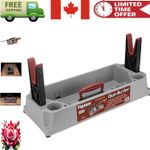 All-in-One Gun Butler with Removable Forks for Organized Transport of Supplies