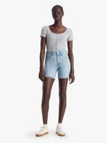 Levi's Womens Take Off 501 Mid Thigh Short