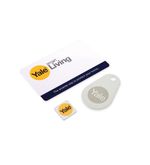 Yale Smart Door Lock Accessory Pack Key Card, Key Tag & Phone Tag