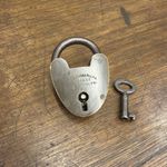 Vintage Brass Padlock - Inglo - American Lock Co - Willenhall - Eng