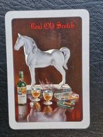1 x Vintage Wide Swap Playing Card - White Horse Scotch Whisky