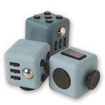 Fidget Cubes, Three Unique Plastic 1-1/4" Cubes to Improve Focus and Calm Anxiet