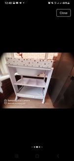 This Baby Changing Station Is In good Condition It Features A Changing Board