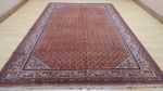HAND MADE Carpet Rug Woven Wool Vintage Oriental Area  LARGE  10ft 1" x 6ft 9"