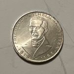 1968-J Germany 5 Mark Silver Coin Coin:  (150th Birthday mayor Friedrich...