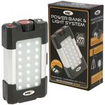 NGT FLOOD LIGHT 500 LUMENS LIGHT WITH 10400MAH POWER BANK WITH CASE CARP FISHING