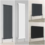 Horizontal Vertical Designer Radiator Oval Column Flat Panel Central Heating