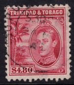 1940 KGVI $4.80 SG 256, CDS USED, CAT. £60