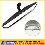 Black Rear View Mirror Interior Replacement Day Night For Universal Car UK NEW
