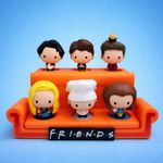 McDonald’s x Friends Display Sofa Settee Couch Chair Doll Furniture Toy Rare