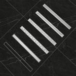 Wet Room Linear Shower Floor Drain Stainless Steel Channel Gully Trap Waste