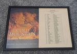 Cold Mountain (2003) - Original Production Cast List - A3 Display