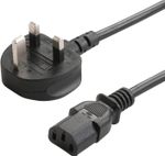 Mains Power Cable Lead 3 Pin Cord for LG Panasonic Samsung Sony LED LCD Smart TV