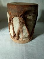 Vintage Goat Skin Drum In Good Condition for Age See Photos For Size