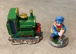 RARE - Miniature Ivor The Engine & Jones Resin Figurines