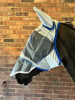 Ruggles Heavy Horse Fly Mask With Or Without Nose Guard - Fly & Bug Protection