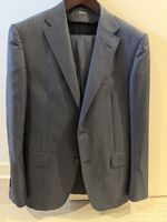 Zegna Grey Suit 50R  EU (RRP1395) NEW