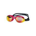 Huub Blade Goggles Open Water Swimming Triathlon (Red/Gold Mirror)