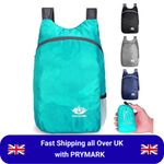 Backpack Rucksack Bag 20L Light Weight Foldable School Office Travel Camping 85G