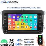 For VW T6 Transporter Multivan Android 15 Apple Carplay Car Radio Stereo GPS SAT