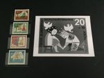 FRG PHOTO ESSAY 1965 487 FAIRY TALE GRIMM DESIGN RARE!! PIGEON PIGEON e2097