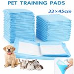 100pcs Puppy Training Trainer Train Pads Toilet Pee Wee Poo Dog Pet Cat Mats UK