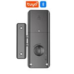 No Drilling Smart Tuya App Bluetooth Indoor Invisible Lock for Wooden Door Elect